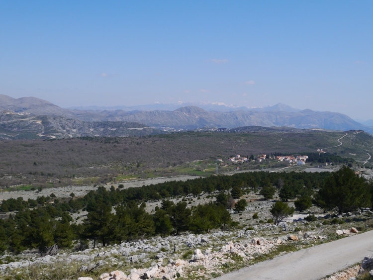 Mountain Views From Upper Cable Car Station, Dubrovnik