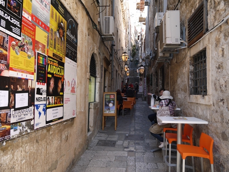 Another Cafe In Dubrovnik Old Town