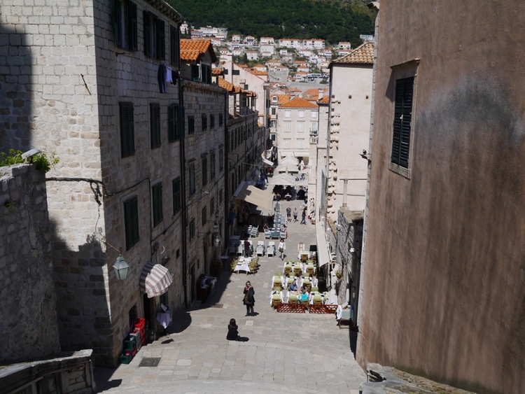 Steps Leading To Dubrovnik Cathedral