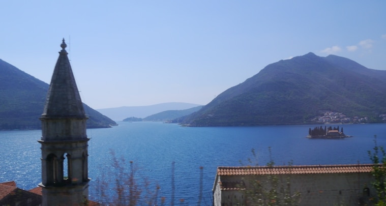 Sveti Dorde, Kotor Bay. Montenegro