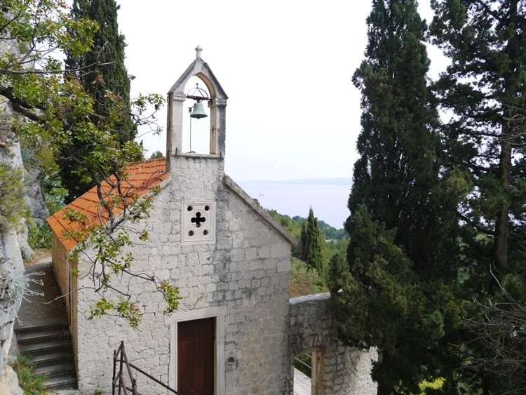 St. Jerome Church on Marjan Hill in Split, Croatia.