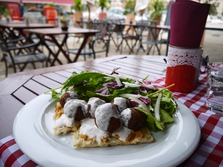 Falafel At Bistro Kod Damira, Stari Grad, Hvar, Croatia