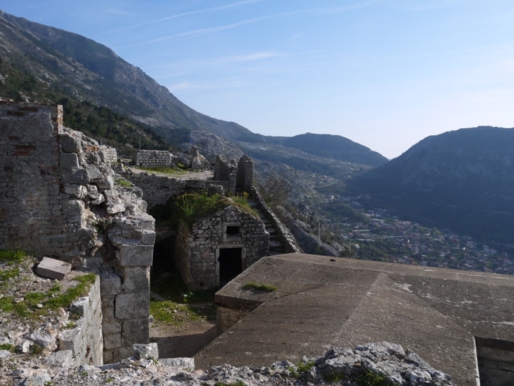 San Giovanni Castle, Kotor, Montenegro