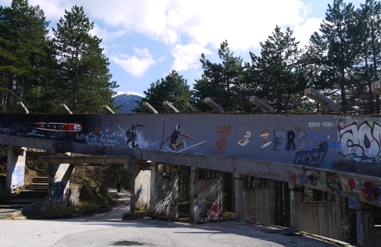 Sarajevo's Abandoned Bobsleigh Track