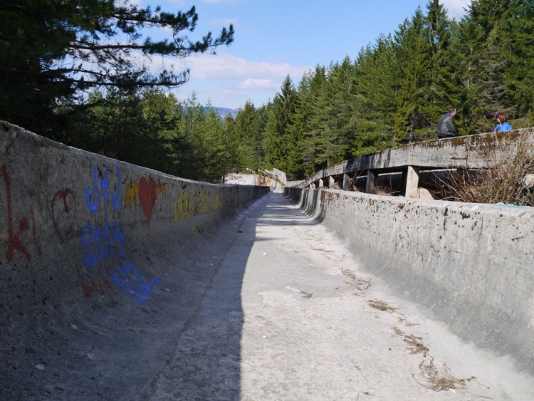 Sarajevo's Abandoned Bobsleigh Track