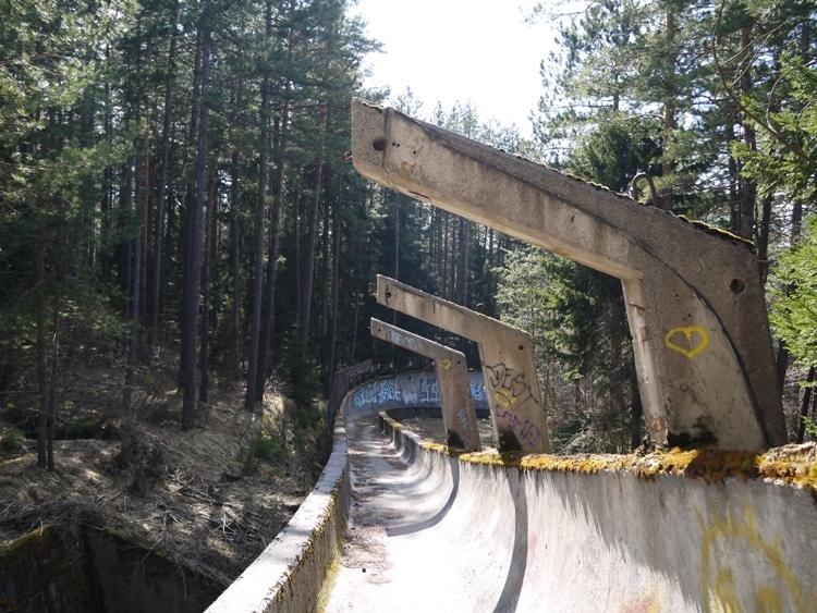 Sarajevo's Abandoned Bobsleigh Track