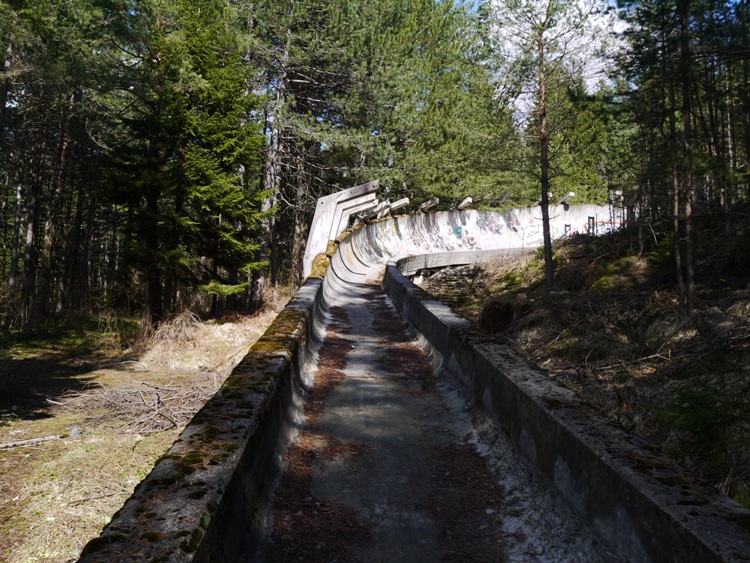 Sarajevo's Abandoned Bobsleigh Track