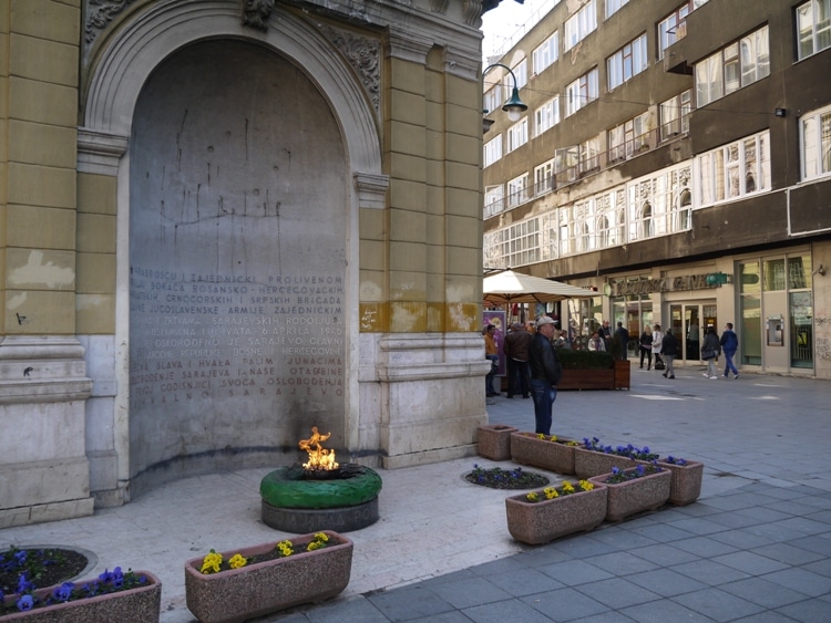 Eternal Flame, Sarajevo