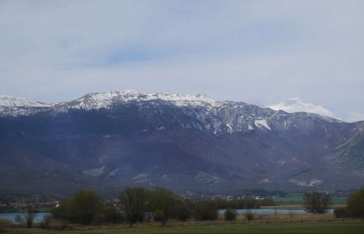 Scenery On Sarajevo To Split Bus Route