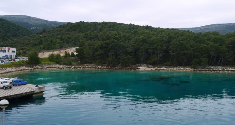 Ferry Arriving In Stari Grad