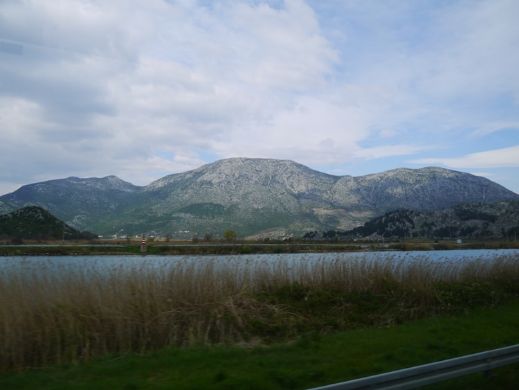 Mountain Scenery On The Way From Spit To Dubrovnik