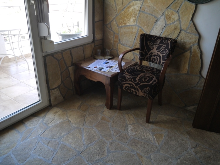 Table & Chair At Villa Anri, Mostar, Bosnia