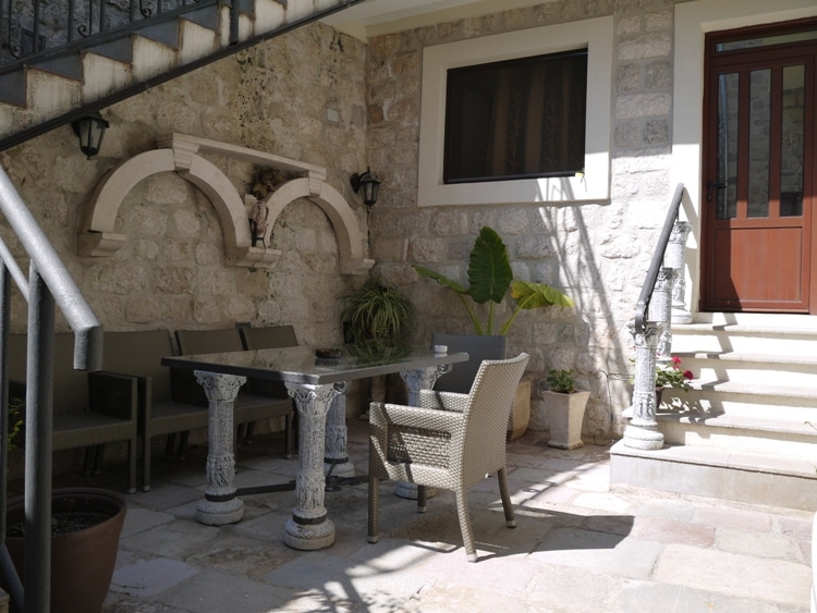 Terrace At Villa Ivana, Old Town Kotor, Montenegro