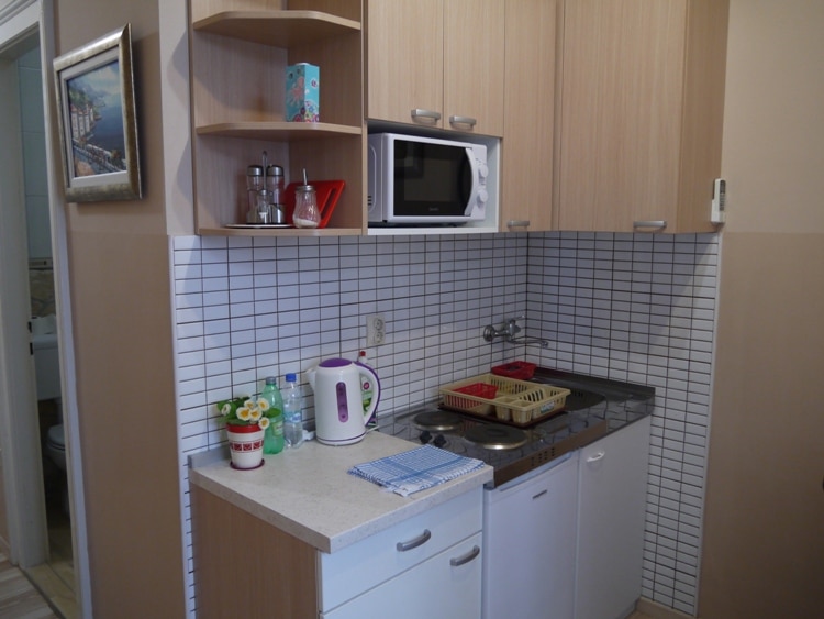 Kitchen At Apartment Luka, Sibenik, Croatia