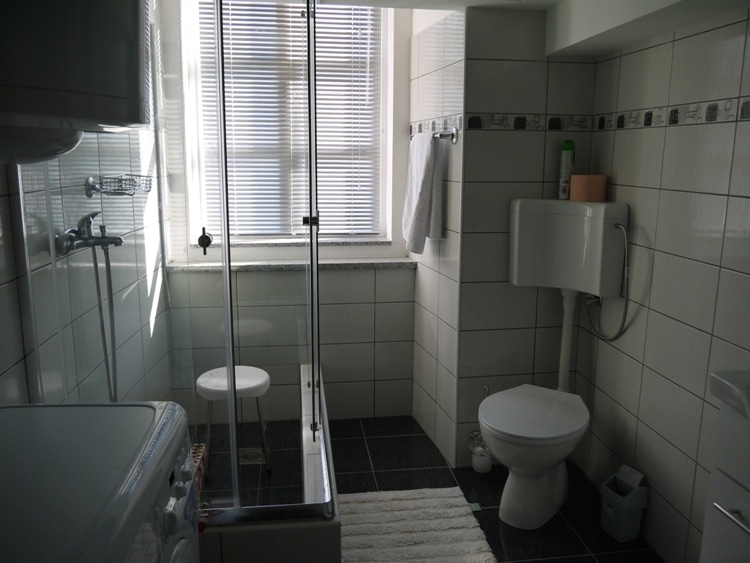Bathroom At Apartment Molo Longo, Rijeka, Croatia