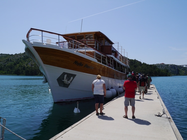 Boat To Skradinski Buk, Krka National Park