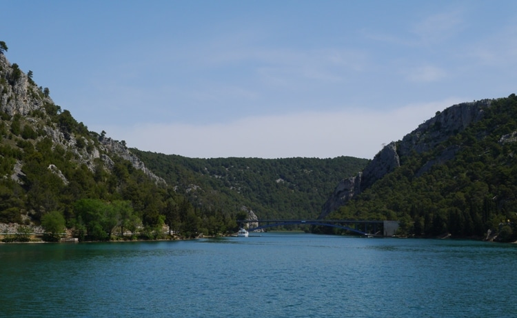 Boat From Skradin To Skradinski Buk, Krka National Park