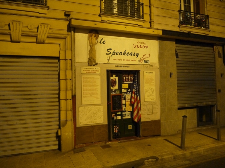 Le Speakeasy Vegan Restaurant, Nice, France