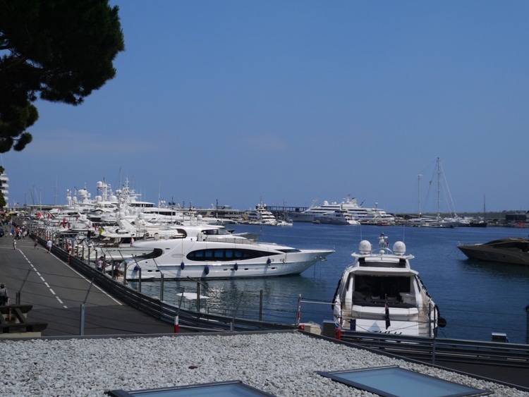 Yachts At Port Hercules, Monaco