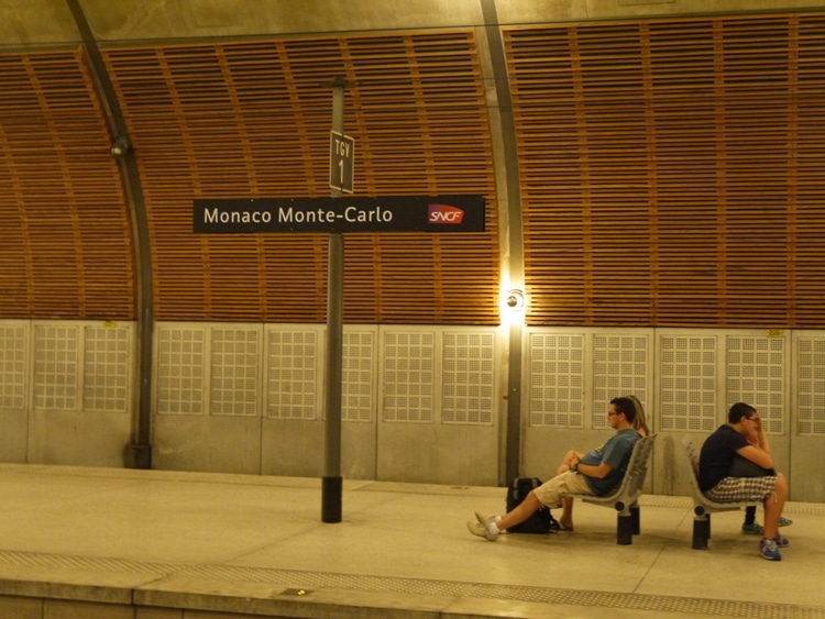 Monaco Monte-Carlo Train Station