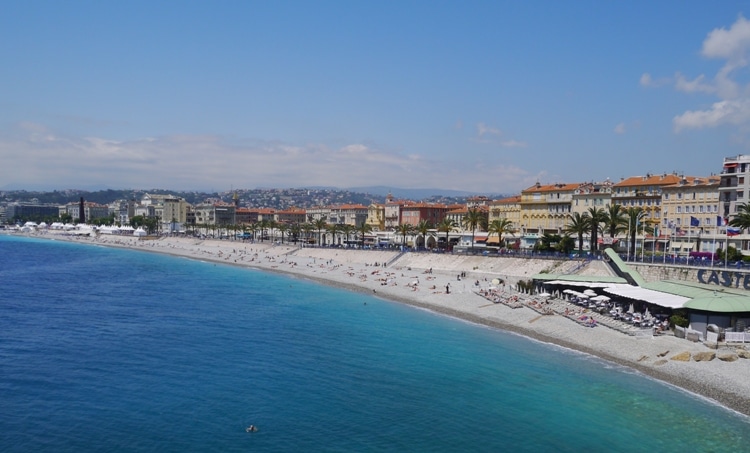 The Beach, Nice, France