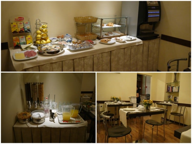 Breakfast At Nuovo Albergo Centro Hotel, Trieste, Italy