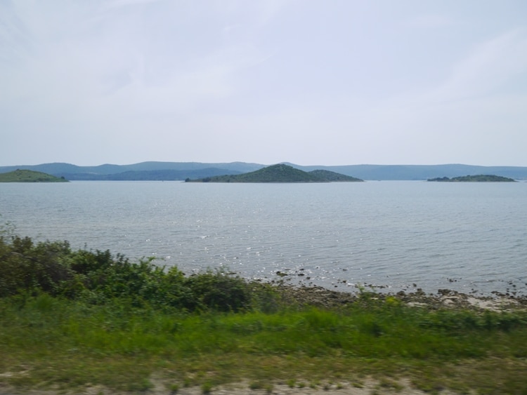 View From Sibenik To Zadar Bus