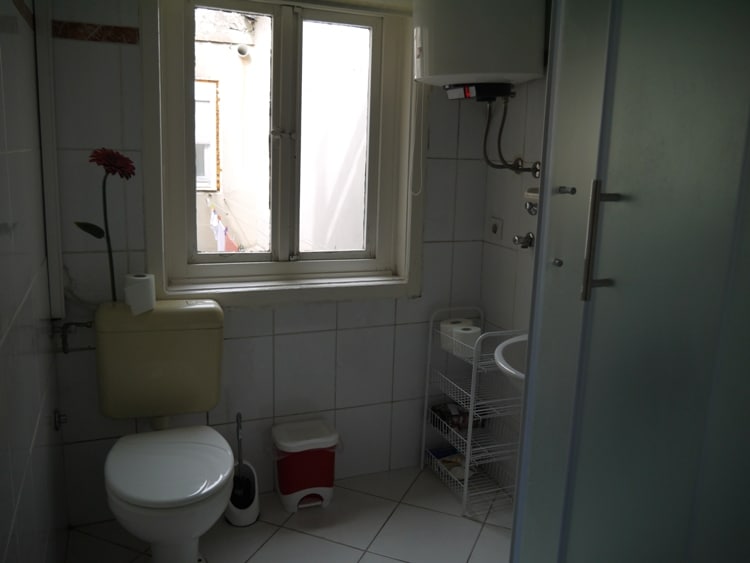 Bathroom At Sunshine Apartments, Zadar, Croatia
