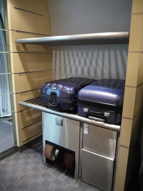 Luggage Rack On Barcelona To Madrid Train