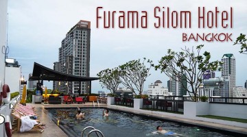 Swimming Pool At Furama Silom Hotel, Bangkok