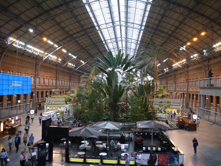 Madrid Puerta de Atocha Train Station