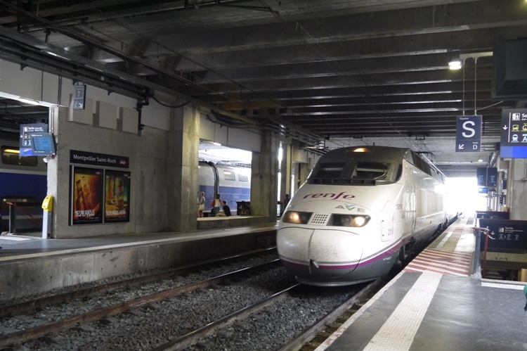 Montpellier To Barcelona Train