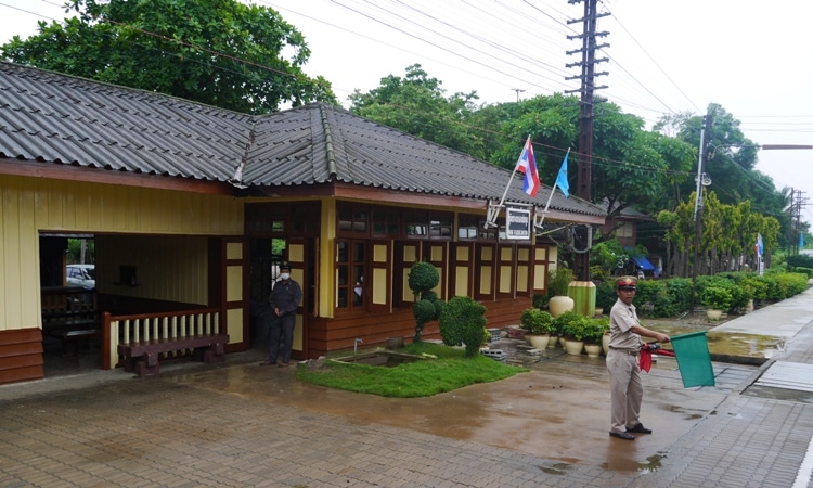 Nong Pladuk - One Of The Many Small Stations Between Bangkok And Kanchanaburi