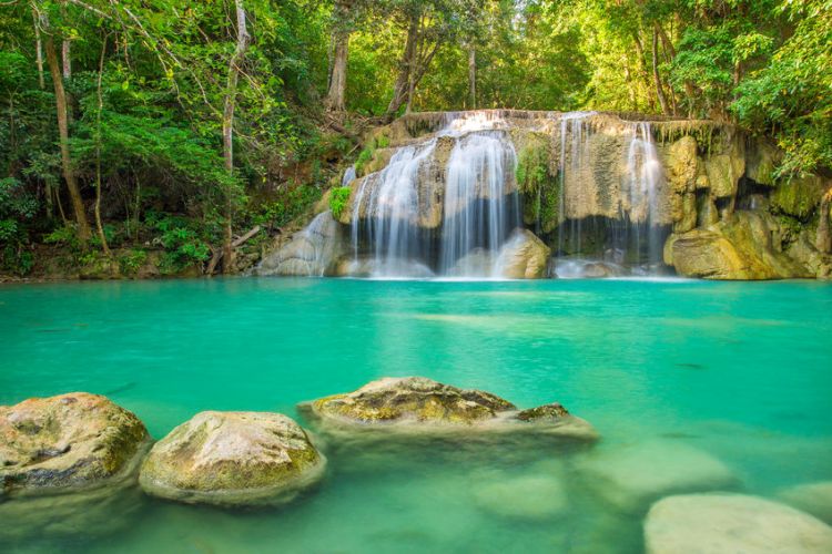 Erawan National Park, Kanchanaburi, Thailand