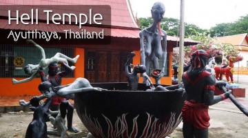 Wat Kai, Hell Temple, Ayutthaya, Thailand