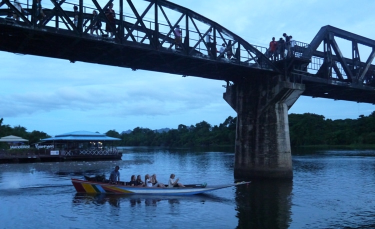 Boat Trip Along The River Kwai, Kanchanaburi