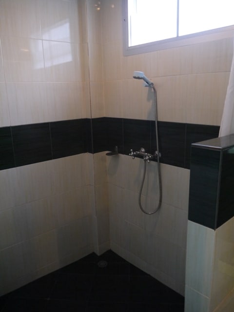 Shower At Sabai@Kan Resort, Kanchanaburi, Thailand
