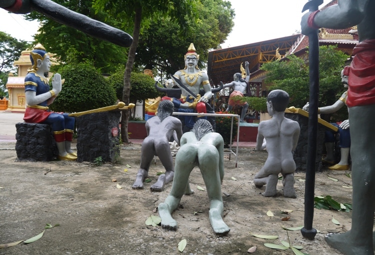 The Bizarre Wat Kai, Ayutthaya, Thailand