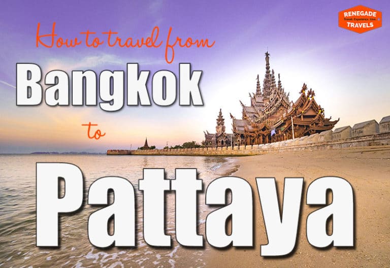 travel from pattaya to bangkok