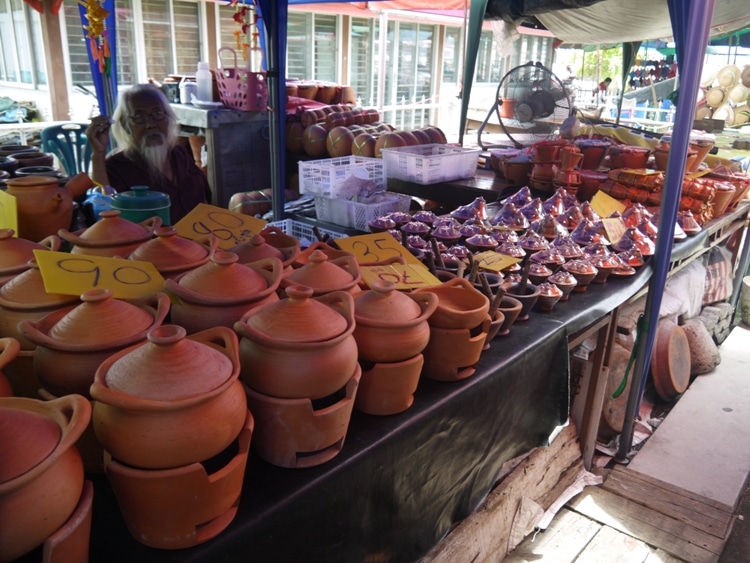 Pottery At Ko Kret Market, Nonthaburi, Thailand