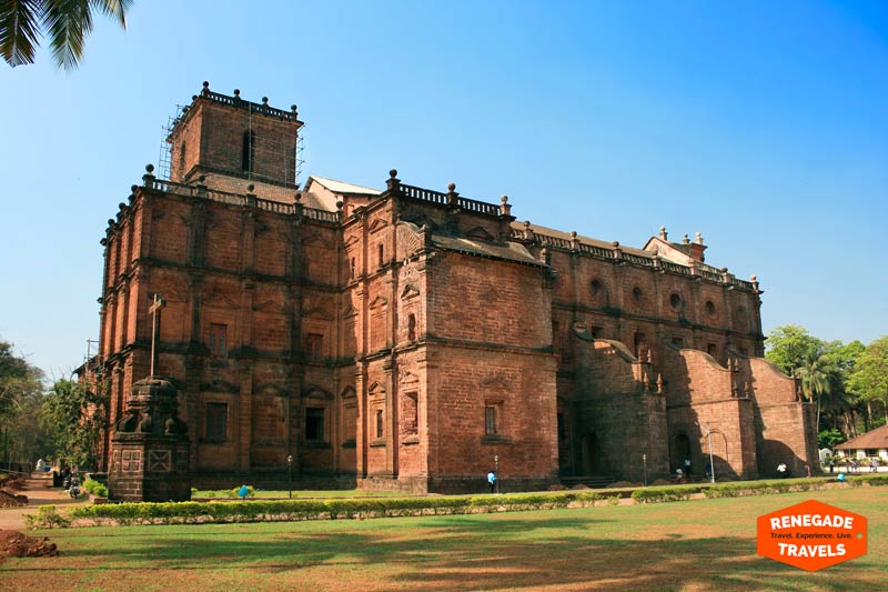 The Basilica of Bom Jesus in Goa, India