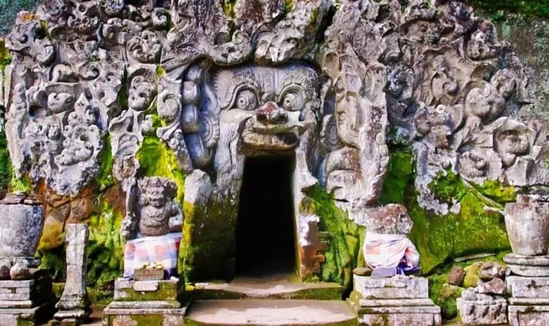 The Lamgao Caves in Goa, India