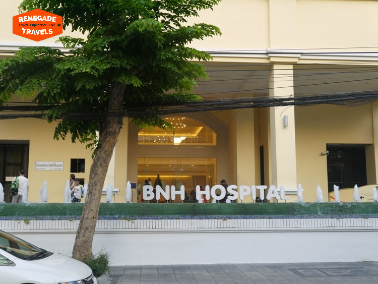 The BNH Hospital in Bangkok Thailand.